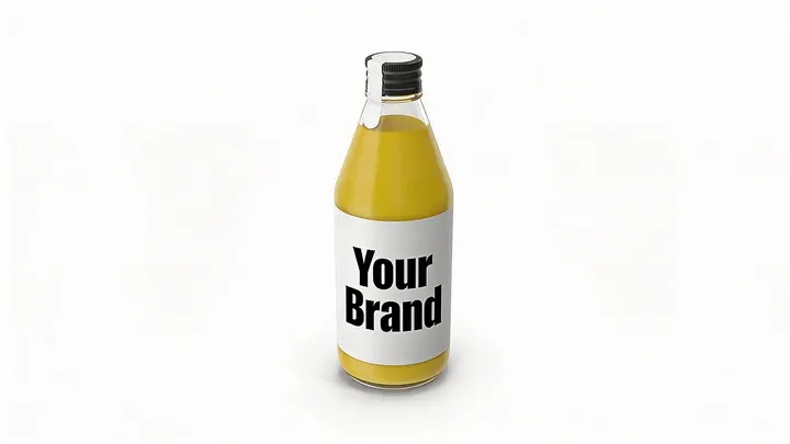 white label bottle